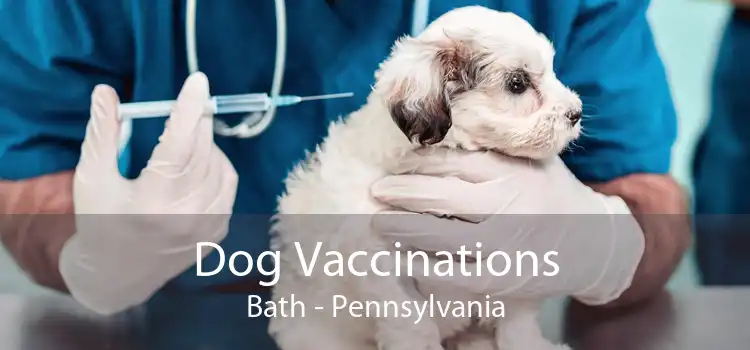 Dog Vaccinations Bath - Pennsylvania