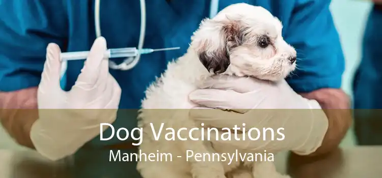 Dog Vaccinations Manheim - Pennsylvania